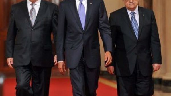 Obama, Abbas and Netanyahu