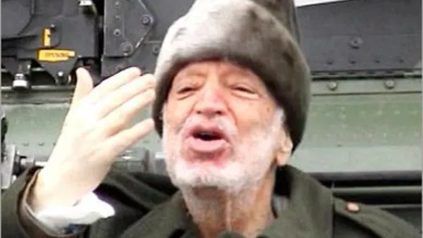 ابو عمار يستعد لرحلته الاخيرة 
