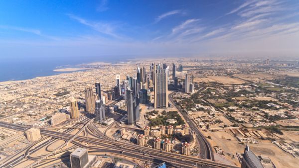 The new road between Abu Dhabi and Dubai is 62 kilometers. (Image credit: Shutterstock)