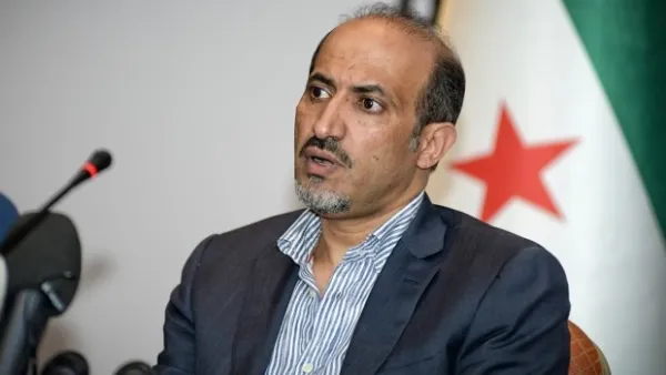 Jarba was elected to serve as the opposition coalition president for the first time in June 2013, and re-elected to the leadership position in January 2014 (File Archive/AFP)