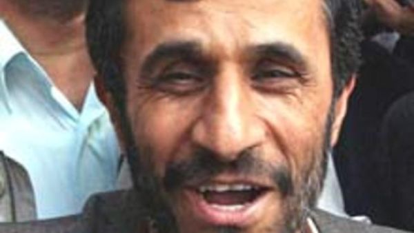 Iranian president, Mahmoud Ahmadinejad