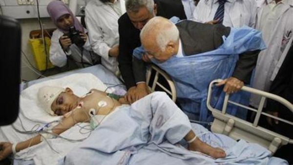 جثتي الطفلتين نقلتا إلى مستشفى "أبو يوسف النجار" برفح متفحمتين