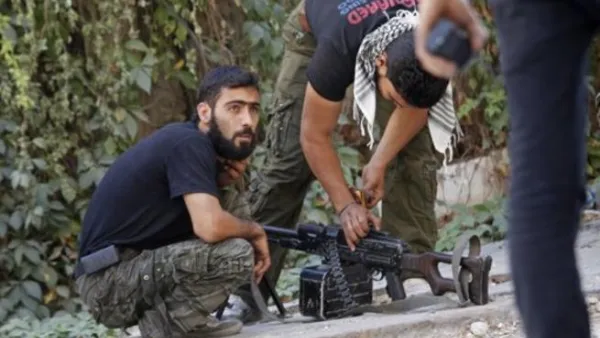 مقاتلون من الجيش الحر في حلب