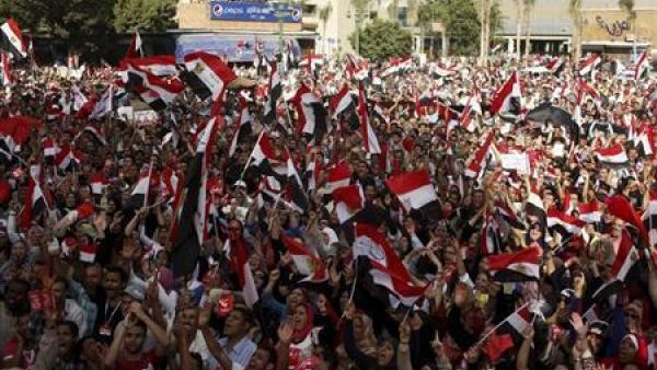 متظاهرون في الاسكندرية