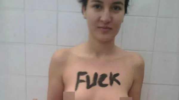 The pictures that Amina posted on Facebook that gained her both popularity and threats. (Albawaba/File)
