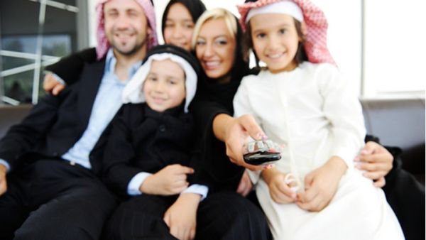 Families gather to watch Ramadan TV together. (Image: ShutterStock)
