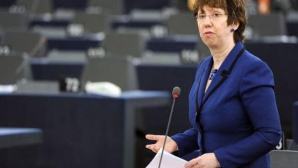 وزيرة خارجية الاتحاد الاوروبي كاثرين اشتون