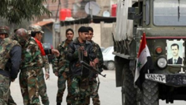 Syrian army forces, who are loyal to President Assad, who are those believed to have perpetrated the recent attacks in the west of Syria. Image for illustrative purposes. 