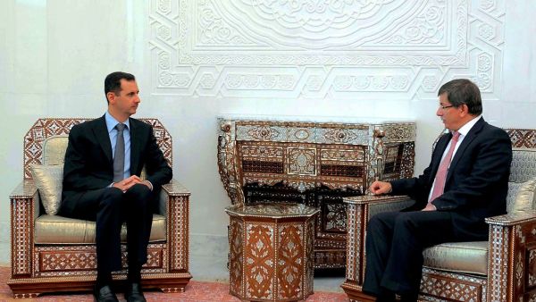 Assad and the Turkish FM
