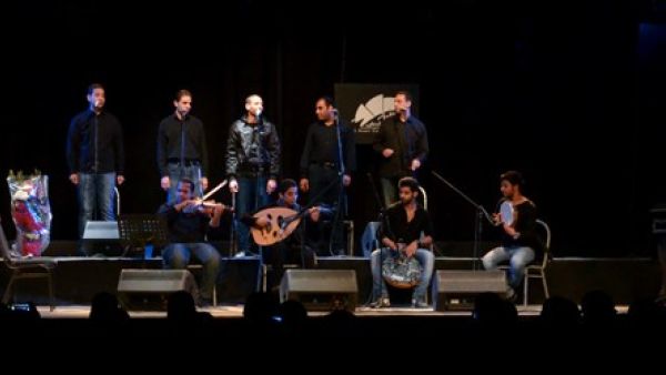 The Awela Balady Ensemble will perform a special concert dedicated to legendary Egyptian musician Sheikh Imam on Tuesday, 16 April, at the Cairo Opera House's open-air theatre. (Photo: Wasla FM) The Awela Balady Ensemble will perform a special concert dedicated to legendary Egyptian musician Sheikh Imam on Tuesday, 16 April, at the Cairo Opera House's open-air theatre. (Photo: Wasla FM)