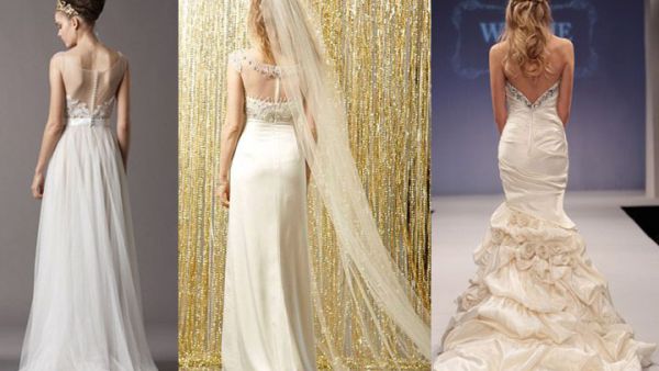 فساتين زفاف مكشوفة الظهر من Winnie Couture
