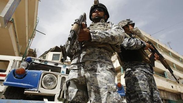 انتشار امني في شوارع بغداد 
