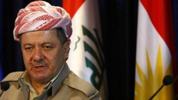 President Barzani of Iraqi Kurdistan was nominated for Time Magazine's Person of the Year. (AFP/File)