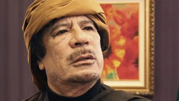معمر القذافي