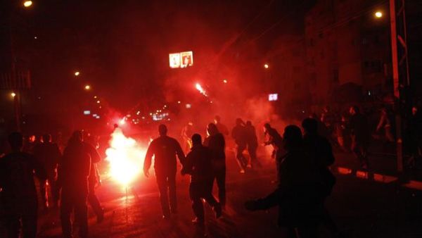 Violent clashes in Cairo on Wednesday (Photo courtesy of Mahmoud Khaled / AFP)