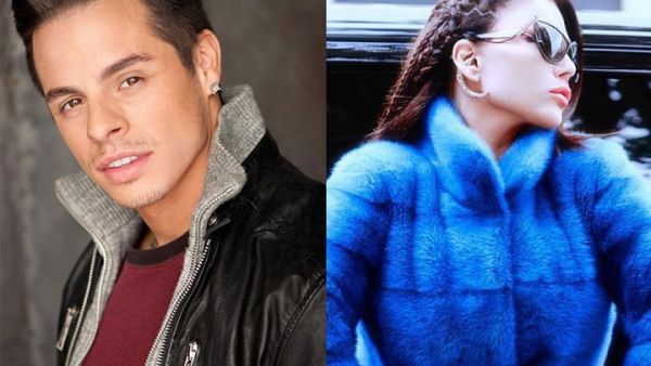 Keep that potential flirting to 140 characters or less! Casper Smart is following Haifa Wehbe on Twitter! (Image via Facebook/ Al Bawaba)