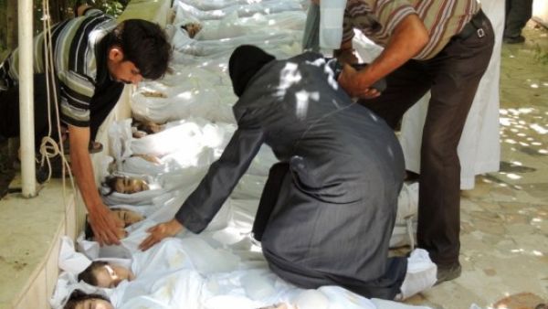 The Assad regime used lethal chemical weapons on the Syrian people in 2013. (AFP/File)