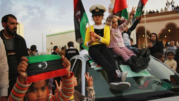 Gaddafi resorting to children army
