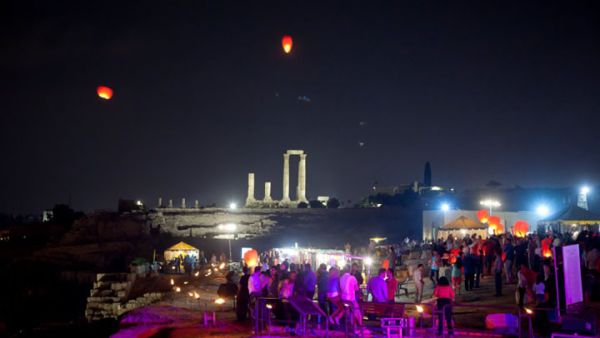 The Amman Citadel Festival opens on August 20 and will feature international and local performers. (Image: Facebook)