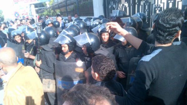 Old clashes in Alexandria (Photo: Ahram Online archive)