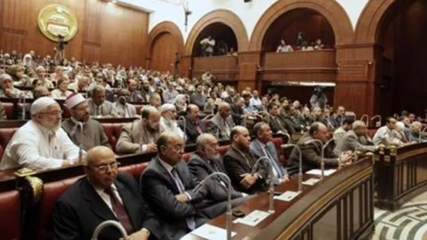 جانب من اجتماعات الجمعية التأسيسية
