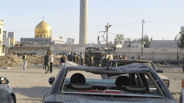 The Sayyida Zeinab shrine on the outskirts of Damascus. (SANA)