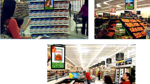 Digital signage will flourish in a world where floor space is becoming expensive in today’s retail marketplace. (Image credit: Pinghd.com)