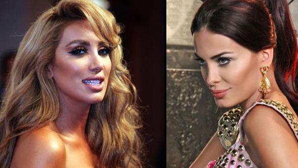 Maya Diab (L) and Dominique Hourani (R)
