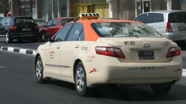 Where the expat magic could have happened: a Dubai taxi