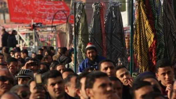 متظاهرون في القاهرة