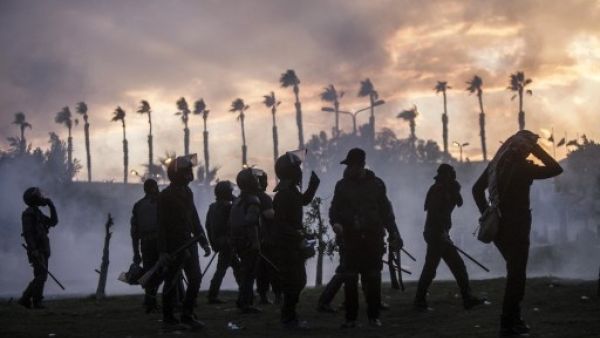 Egypt police have cracked down on Islamists throughout the country since July (Mahmoud Khaled/AFP) Egypt police have cracked down on Islamists throughout the country since July (Mahmoud Khaled/AFP)