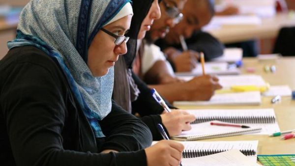 Education and transport workers took industrial action on Sunday over pay and reforms