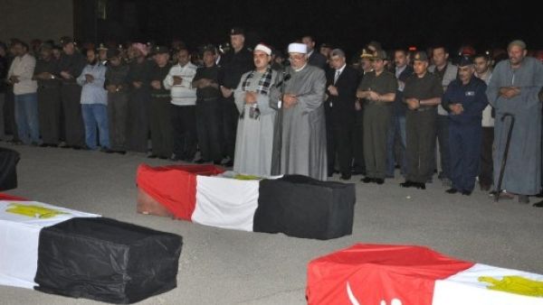 The attacks in Sinai Wednesday killed 11 soldiers (AFP)