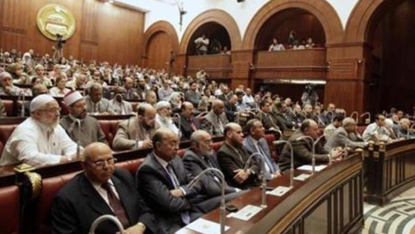 الجمعية التأسيسية خلال اجتماع بالقاهرة
