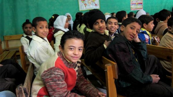 An Egyptian public school in Khan el-Khalili