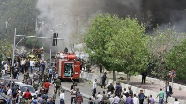 تفجير انتحاري بدمشق