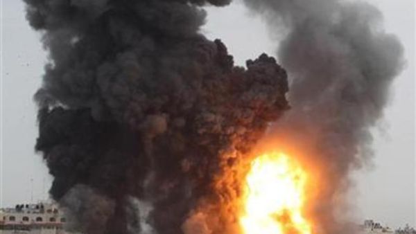 ارشيف/ من القصف الاسرائيلي على غزة