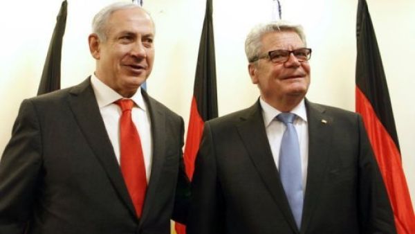 لرئيس الالماني جواكيم غوك ورئيس الوزراء الاسرائيلي بنيامين نتانياهو