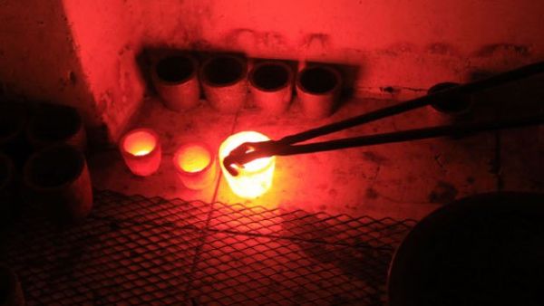 Gold smelter