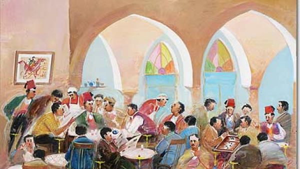 Beirut cafes have long been a focal point for Leftist Arabs