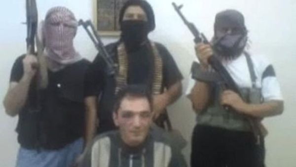 Hassan Salim al-Miqdad arrested by the FSA in Syria