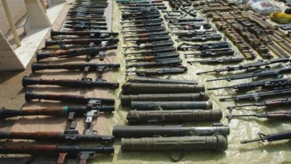 Weapon smugglers have previously been stopped along the Jordan-Syria border (Courtesy of Press TV)