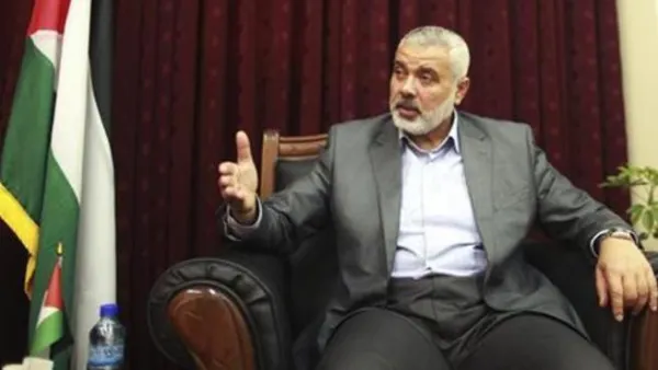 اسماعيل هنية رئيس الحكومة الفلسطينية المقالة