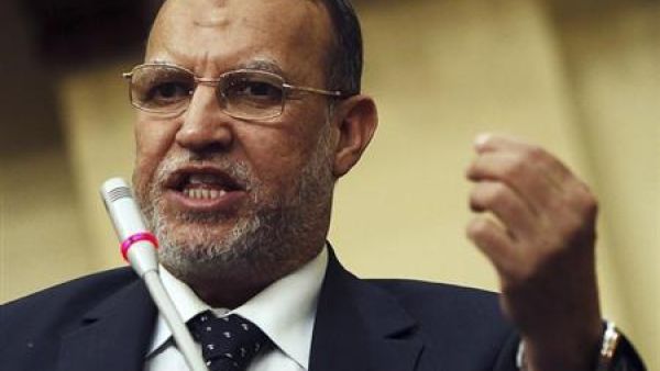 عصام العريان نائب رئيس حزب الحرية والعدالة الذراع السياسية لجماعة الاخوان المسلمين