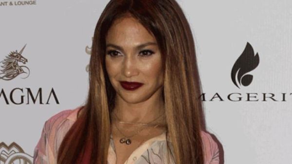 Jennifer Lopez at Dubai's Cavalli Club (Photo courtesy of Virendra Saklani / Gulf News)