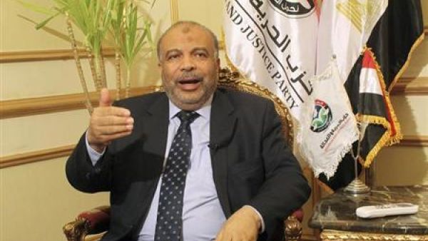 سعد الكتاتني رئيس حزب الحرية والعدالة الذراع السياسية لجماعة الإخوان المسلمين