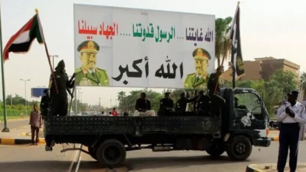 جنود سودانيون في الخرطوم
