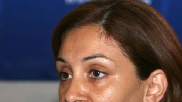 نادية خليفة الباحثة العاملة في المنظمة في الشرق الاوسط وشمال افريقيا 