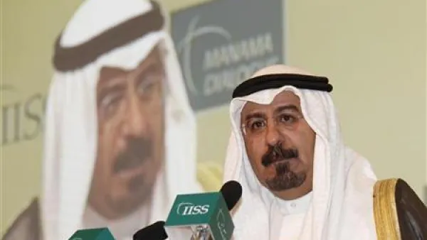 وزير الخارجية الكويتي الشيخ محمد السالم الصباح 
