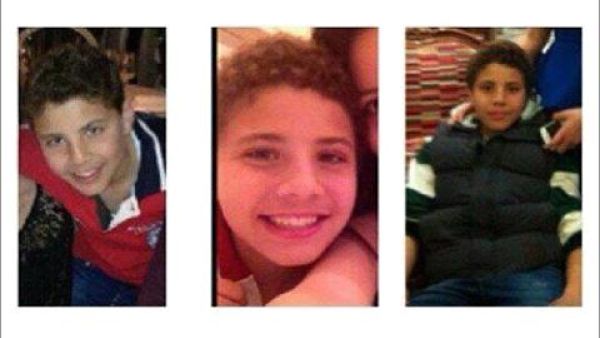 This undated combo shows Mohammad Nibal Awada, a 12-year-old Lebanese boy who was kidnapped last Wednesday (www.facebook.com/wearelebanon)